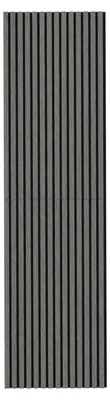 Immagine prodotto di Pannelli acustici Eikuavons in legno, 240x60 cm, pieghevoli, con lamelle in legno, feltro color argento, 2 pezzi. Ideali per rivestimenti murali, pareti divisorie e per l'isolamento acustico