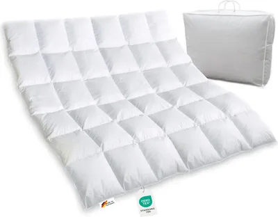Produktbild von 2350g neue sibirische Daunen Federn Bettdecke Daunendecke 200x200 warm