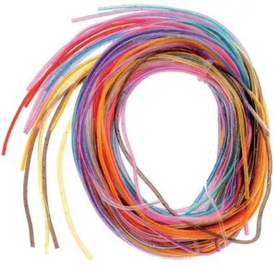 Produktbild von Glorex Colour Strips metallic 100 cm, 20 Stück