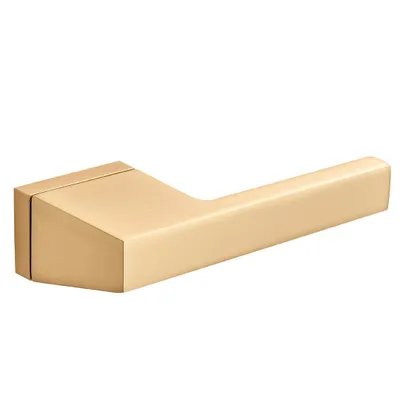 Obrázek produktu pro Moderní klika na vnitřní dveře s  dveřní deskou ve zlaté barvě
