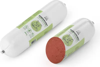 Produktbild von AYKA Hundewurst Kaninchen 1 Stück 200g
