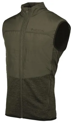 Produktbild von Westin THERMO KNIT VEST S BELUGA GREEN Thermoweste Freizeitweste Angelweste