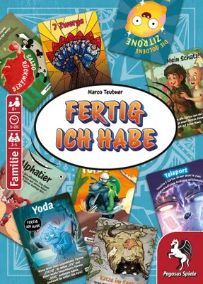 Image de Pegasus Spiele, Verlags-u.Medienvertriebsges.m FERTIG ICH HABE Autres