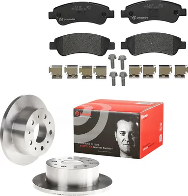 Produktbild von Bremsscheibensatz & Bremsklötzen hinten