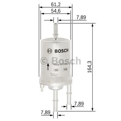Produktbild von Bosch Kraftstofffilter  F 026 403 008