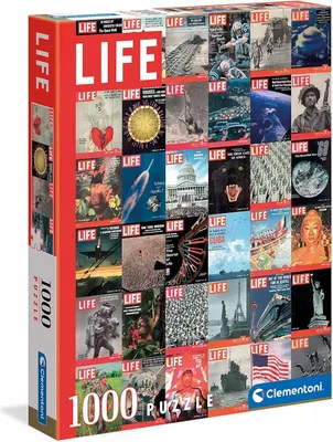Image de Clementoni Puzzle 1000 HQC Life2021 Couvertures 39636 - Puzzle 1000 pièces