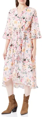 Image de Robe décontractée pour femmes, marque caspio, couleur rose, taille S