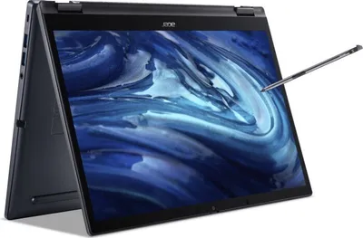 Produktbild von Acer TravelMate P4 Spin 14 TMP414RN-53-TCO - Flip-Design - Intel Core i7 1355U / 1.7 GHz - Win 11 Pro - Intel Iris Xe Grafikkarte - 16 GB RAM - 512 GB SSD - 35.6 cm (14")