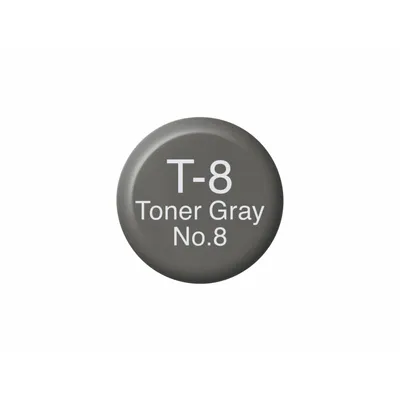 Produktbild von Copic Nachfülltinte T-8, 12 ml, wasserfrei, schnell trocknend, mischbar für Marker