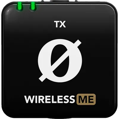 Obrázok produktu pre RØDE Wireless ME TX, Vysielač na telo, 100 dB, Čierna, 24-bit / 48 kHz, 100 m, ME RX, Wireless GO II RX, RØDECaster Pro II, RØDECaster Duo / Streamer X