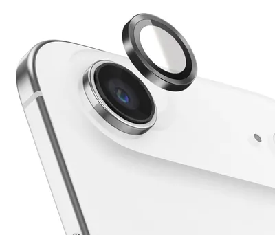 Obrázok produktu pre Zanaé, ochranné sklo na fotoaparát pre iPhone, tvrdené sklo, odolné voči poškriabaniu, čierna farba