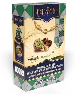 Produktbild von Harry Potter Golden Snitch Milk Chocolate Truffles Pistachio 150g