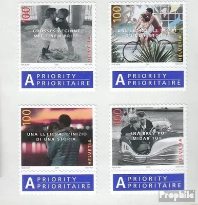 Produktbild von Briefmarken Schweiz 2005 Mi 1906-1909 Folienblatt (kompl.Ausg.) postfrisch Freimarken
