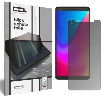 Produktbild von Lenovo K5 Pro Blickschutzfolie matt Schutzfolie Folie Display Schutz dipos