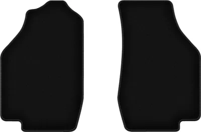 Image de Wielganizator Tapis avant de sol velours sur-mesure pour Honda Civic III (1983-1987, hatchback) noir, jeu 2 pièces, fixations