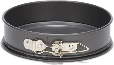 Obrázok produktu pre pružinová panvica so základňou 16 cm oceľová antracitová