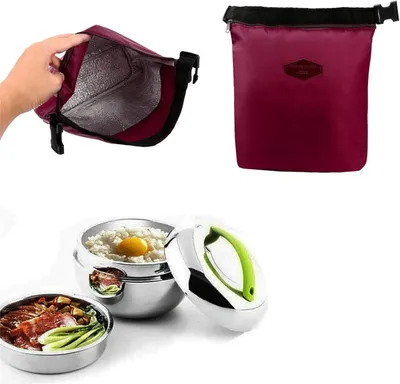 Immagine prodotto di Borsa termica da 4 litri, ideale per picnic, con cerniera, pieghevole e impermeabile