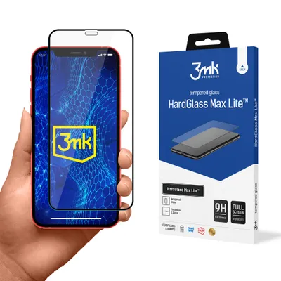 Produktbild von 3mk Display Gehärtetes Glas HardGlass Max Lite für Apple iPhone 12 Mini 0,3mm 9H