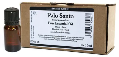 Productafbeelding van Palo Santo Etherische Olie - 10 ml - Zonder etiket