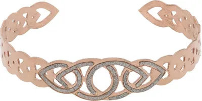 Produktbild von JuwelmaLux Armreif 925/000 Sterling Silber Rosé vergoldet JL47-03-0033