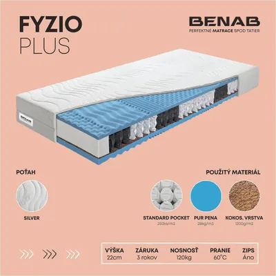 Produktbild von Benab Fyzio Plus Matrac 90 x 200 cm