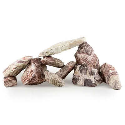 Immagine prodotto di Rocce per acquario Rainbow 24 kg, pietre decorative per acquario, sassi naturali per Tanganika e Malawi