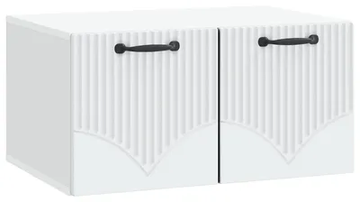 Immagine prodotto di vidaXL Mobile TV da parete, bianco, 59,5 x 41 x 30 cm, materiale a base di legno