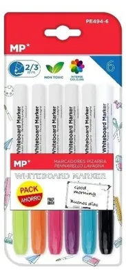 Zdjęcie produktu dla Marker do tablic suchościeralnych 2,0/3,0 mm 6 kolorów