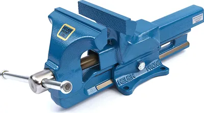 Image de Heuer Schraubstock 100 mm,  Amboss, Spannweite 0-125 mm, Werkbankschraubstock