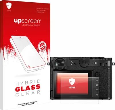 Produktbild von upscreen Schutzglas für Fujifilm GFX 100RF Schutzfolie Panzer Folie Glas Display Schutz klar