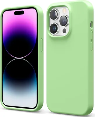 Immagine prodotto di Custodia per Apple iPhone 14 Pro Max custodia del telefono cellulare custodia di protezione del telefono cellulare copertura in silicone custodia del telefono cellulare, verde