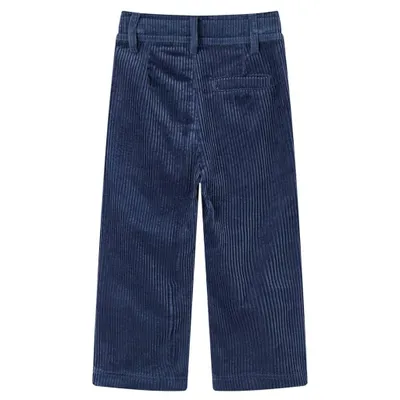 Immagine prodotto di Pantaloni da Bambino in Velluto a Coste Blu Marino 104