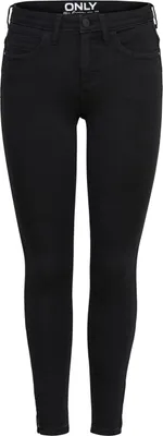 Produktbild von ONLY Damen ONLY Skinny Ankle Jeans Black Denim Hose ONLKENDELL Röhrenjeans Größe: XL / 34L