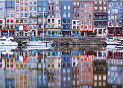 Immagine prodotto di Puzzle RAVENSBURGER Riflesso sull'acqua a Honfleur 1000 pezzi