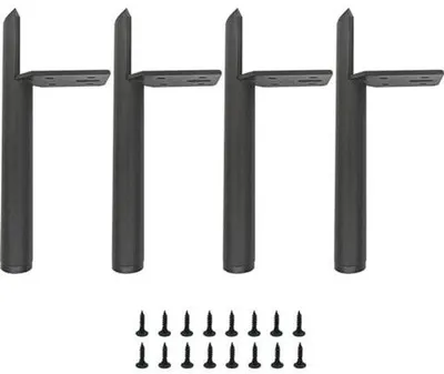 Produktbild von Famanu Möbelbeine 18 cm - Industrielles Design, bis 800 kg belastbar