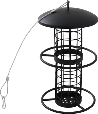 Produktbild von SIENA GARDEN Matt Black Futtersäule Matt Black N46683
