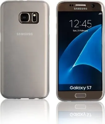 Produktbild von Ultra Slim Soft Cover Clear für Samsung Galaxy S7