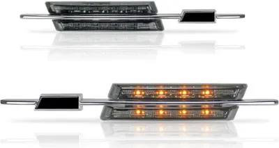 Produktbild von LED Seitenblinker Schwarz MII BMW 3er E46 09.01 - 03.05 Blinker E-Prüfzeichen