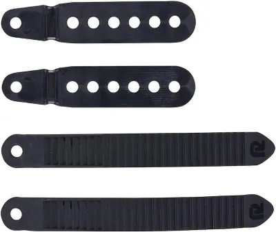 Productafbeelding van Snowboard Binding Onderdeel - Enkelband Slider - Snowboarden - Flex Sliders - 10 inch lengte - Zwart