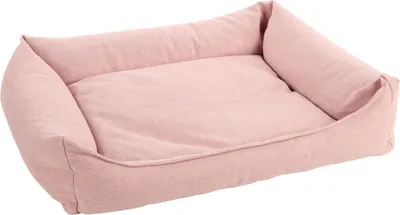 Obrázok produktu pre Pelech pre psa Flamingo Baldar obdĺžnikový ružový, rozmery: 100 x 80 x 25 cm