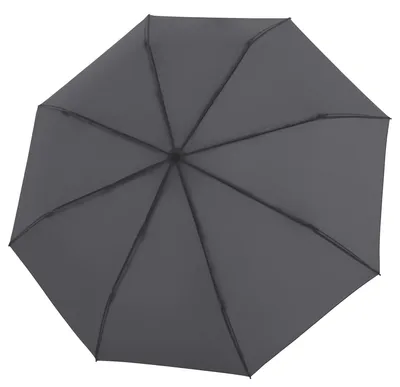 Productafbeelding van Knirps zakparaplu paraplu Timber Duomatic Dark Grey donkergrijs