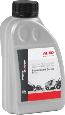 Produktbild von AL-KO 4 Takt Rasenmäheröl SAE 30 0,6 l | Mehrbereichsöl für 4 Takt Rasenmäher | Ganzjahres Motorschutz für jeden 4 Takt Motor Benzinrasenmäher