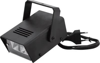 Disco Strobe 50 - kompaktes Stroboskop mit Geschwindigkeitsregelung
