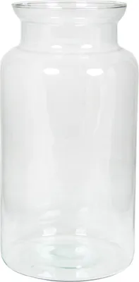 Produktbild von INNA-Glas Blumenvase Karin Ocean aus Glas, klar, 35cm, Ø19cm - Deko Vase