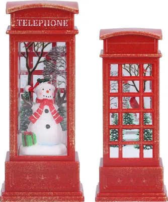 Produktbild von Weihnachten dekorative Laterne Tisch Nachtlicht beleuchtete Schneekugel LaterneSchneemann