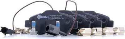 Produktbild von BREMBO P 24 150 Bremsbeläge Satz Vorne für FORD KA (RU8) für FIAT 500 C (312)