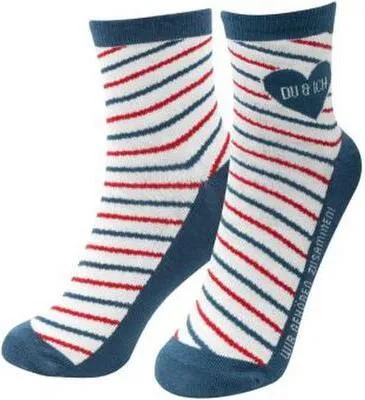 Produktbild von Zaubersocken Motiv "Du & Ich", Herrensocken