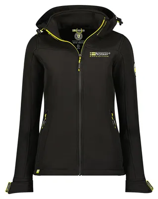 Zdjęcie produktu dla Geographical Norway, kurtka damska Takeniama_Lady, softshell, czarna, rozmiar 46