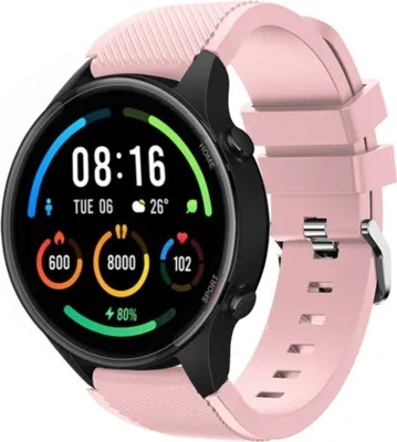Produktbild von Strap-it Xiaomi Mi Watch Silikonarmband (Rosa)