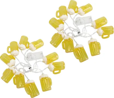 Obrázok produktu pre 2ks Pivné reťazové svetlá 6,5 ft 10LED Holiday Party Dekoratívne reťazové svetlá pre vnútorné vonkajšie